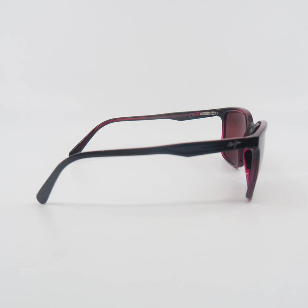 Maui Jim MJ 756-02MR WILD COAST Black /Red Polarized Sunglasses Pre-owned - Picture 5 of 7
